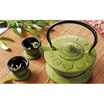 Chinese Cast iron teapot set